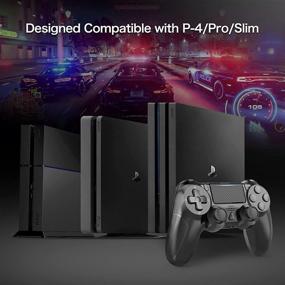 img 3 attached to Wireless Controller Compatible Vibration Touch Pad PlayStation 4 and Accessories