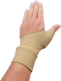 img 3 attached to 🧤 Relieve Arthritis with Ztl Gel-Filled Therapy Gloves: Thumb Support & Wrist Brace for Men & Women