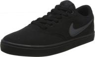 nike check solar black anthracite logo