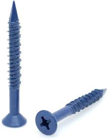 img 1 attached to SNUG Fasteners SNG494 Concrete Screw with Phillips Head