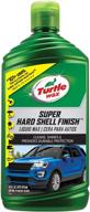 🐢 жидкий автомобильный воск turtle wax t-123r super hard shell - 16 унций: непревзойденный блеск и защита! логотип