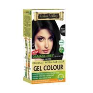 indus valley permanent gel hair color (black 1.0) - damage-free formula logo