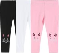 👧 toddler girls' clothing: ginfive leggings trousers sweatpants logo