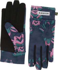 img 2 attached to 🧤 Touch N Go Liner Gloves for Women - BURTON Heathered Grey