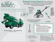 🧱 1 gallon korkay concrete dissolver and cement remover solution логотип