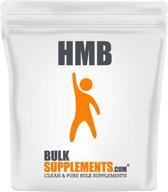 bulksupplements порошок hmb: всеобщий мышечный тренажер (500 г - 1.1 фунта) логотип