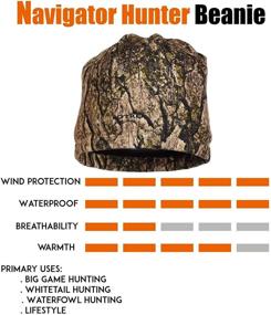 img 2 attached to EDTREK Navigator Performance Camo Beanie Outdoor Recreation for Hiking & Outdoor Recreation Clothing