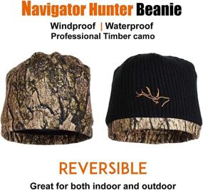 img 1 attached to EDTREK Navigator Performance Camo Beanie Outdoor Recreation for Hiking & Outdoor Recreation Clothing