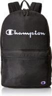 champion asher backpack black size logo