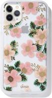 🌺 sonix southern floral 290-0231-0111 cell phone case - military drop test certified | ultimate protective clear case for apple iphone 11 pro logo