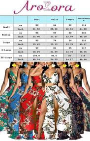 img 1 attached to Aro Lora Womens Printed Two Piece Women's Clothing in Dresses