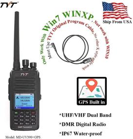 img 3 attached to TYT MD-UV390 GPS Dual Band MD-390 UHF VHF DMR Радиостанция двусторонней связи - влагозащищенность IP67, кабель для программирования через USB.