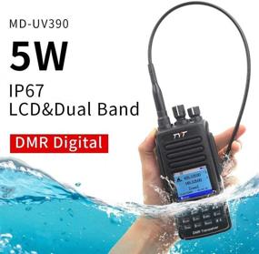 img 1 attached to TYT MD-UV390 GPS Dual Band MD-390 UHF VHF DMR Радиостанция двусторонней связи - влагозащищенность IP67, кабель для программирования через USB.