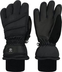 img 4 attached to 🧤 Ultimate Protection: NIce Caps Thinsulate Waterproof Winter Boys' Accessories for Extreme Cold Weather