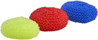 ultimate set of 3 round nylon scouring pads: dish scrubbers, mesh scourers, and nylon scrubbers logo