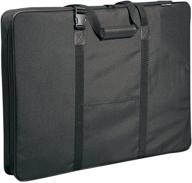 prestige carry-all soft-sided art portfolio 23x31 - water-resistant with adjustable strap logo