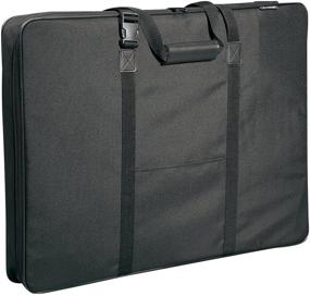 img 2 attached to Prestige Carry-All Soft-Sided Art Portfolio 23x31 - Water-Resistant with Adjustable Strap