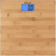 🍃 organic bamboo escali eco200 bathroom scale with enhanced seo logo