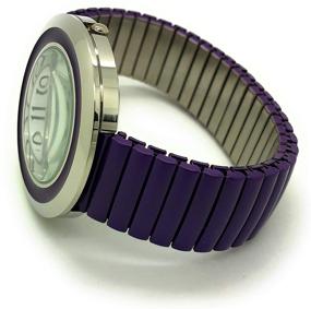 img 1 attached to Elevate Your Style with Numbers Stretch Elastic Fashion Wincci Women’s Watches