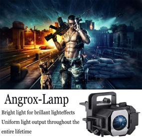 img 2 attached to 💡 Angrox Epson ELPLP49 Bulb Lamp for PowerLite Home Cinema 8350 8345 8500UB 8700UB 8100 6100 6500UB 7100 7500UB Replacement Projector Lamp - V13H010L49
