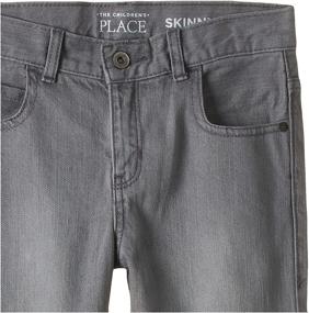 img 2 attached to 👖 Children's Place Boys' Black Skinny Jeans: Stylish & Versatile Clothing Options
