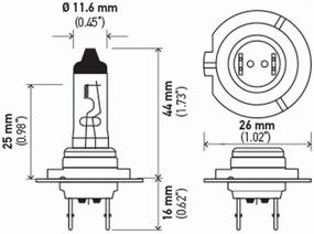 img 2 attached to 💡 HELLA H7TB 55W Halogen Bulbs - Standard 12 V Automotive Lighting Solution