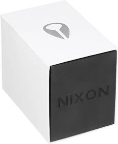 img 2 attached to 🕰️ Женские наручные часы Nixon Kensington из нержавеющей стали с кожаным ремешком