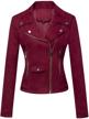 chartou womens notched collar crossover women's clothing in coats, jackets & vests logo