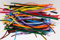 🧵 pipe cleaners crafts - 250 pcs of chenille stems in assorted colors - bendable & twistable craft wire for diy art projects, children's crafts, paper crafts, holiday crafts - 6mm x 12 inch by jdf style logo