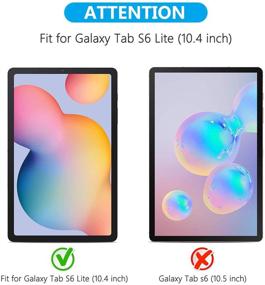 img 2 attached to 📱 2 пакета SPARIN Защитное стекло для экрана Samsung Galaxy Tab S6 Lite 10.4 дюйма 2020 года - Совместимое с S Pen, Устойчивое к царапинам