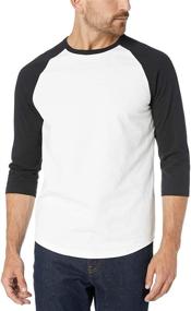 img 2 attached to 👕 Amazon Essentials Slim Fit Baseball T Shirt: Stylish and Streamlined
