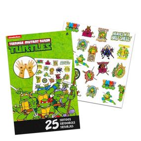 img 2 attached to 🎉 Assorted Temporary Tattoos for Boys - Bundle of 200 Kids Tattoos! Featuring Dory, Star Wars, Minions, TMNT, Peppa Pig and More - Bulk Party Pack with No Duplicate Designs