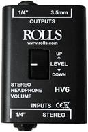 rolls hv6 headphone volume control logo