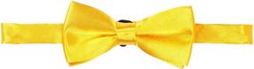 img 1 attached to 👔 Classic Elegance: American Exchange Big Boys' Solid Bowtie