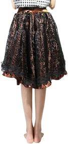 img 2 attached to 👗 Юбка Samtree Women's Vintage Victorian Hi-Lo Lace: Элегантная готическая стимпанк мода