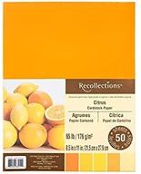 recollections citrus cardstock paper 8 5 logo