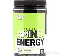 img 1 attached to 🍇 Optimum Nutrition Amino Energy - Concord Grape Pre Workout Powder with Green Tea, BCAA, Amino Acids, Keto-Friendly, Green Coffee Extract - 65 Servings review by Steven Gray