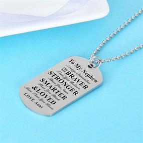 img 1 attached to Inspirational Jewelry Pendant Necklace Remember