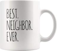 🏡 top-rated farewell housewarming mug 11 oz for neighbors moving - the ultimate gift! logo