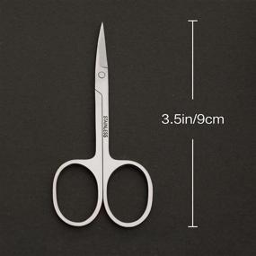 img 1 attached to Tweezers Scissors 1Pc Stainless Professional Tweezer Facial