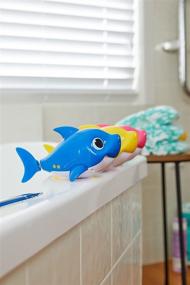 img 3 attached to 🦈 Baby Shark Sing and Swim Bath Toy Set of 3