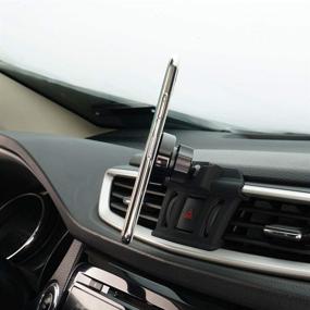 img 1 attached to Holder Adjustable Dashboard Samsung Smartphone Portable Audio & Video for MP3 & MP4 Player Accessories