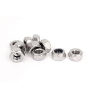 m10x1 5mm stainless steel nylock insert logo