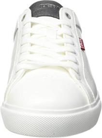 img 3 attached to Levis Low Top Trainers Sneakers Brilliant Men's Shoes