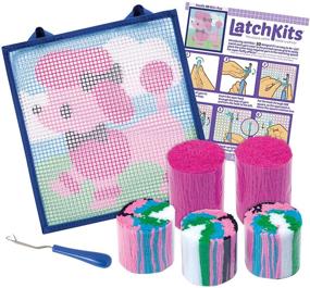 img 3 attached to LatchKits Poodle 3D Crafts Kit - Multi-Pack (4CT)
