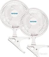 img 1 attached to 💨 Hurricane Classic Clip Fan 6 inch: Compact Cooling Solution for Any Room review by Gelin Battle