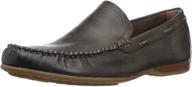 frye lewis venetian loafer black 80259 men's slip-on shoes logo