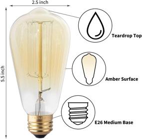 img 2 attached to 💡 Berelli Vintage Standard Dimmable Incandescent: Timeless Illumination with Adjustable Brightness