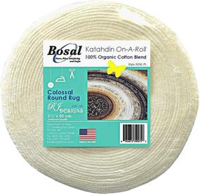 img 1 attached to 🧵 Bosal Katahdin 100% Organic Cotton Blend Batting On A Roll 2.5" x 50 Yards: Premium Quality Quilting Material in Convenient Lengths for Craft Enthusiasts (1)