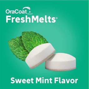 img 1 attached to 🍃 OraCoat FreshMelts: Stick-on Melts for Lasting Freshness & Sweet Mint Flavor - 40 Count